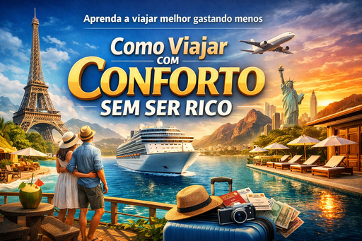 Como viajar com conforto sem ser rico